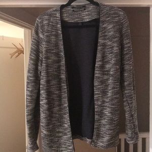 Scotch & Soda black and white sparkle cardigan